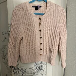 Beautiful Marc by Marc Jacob’s Pink Sweater with Silver
